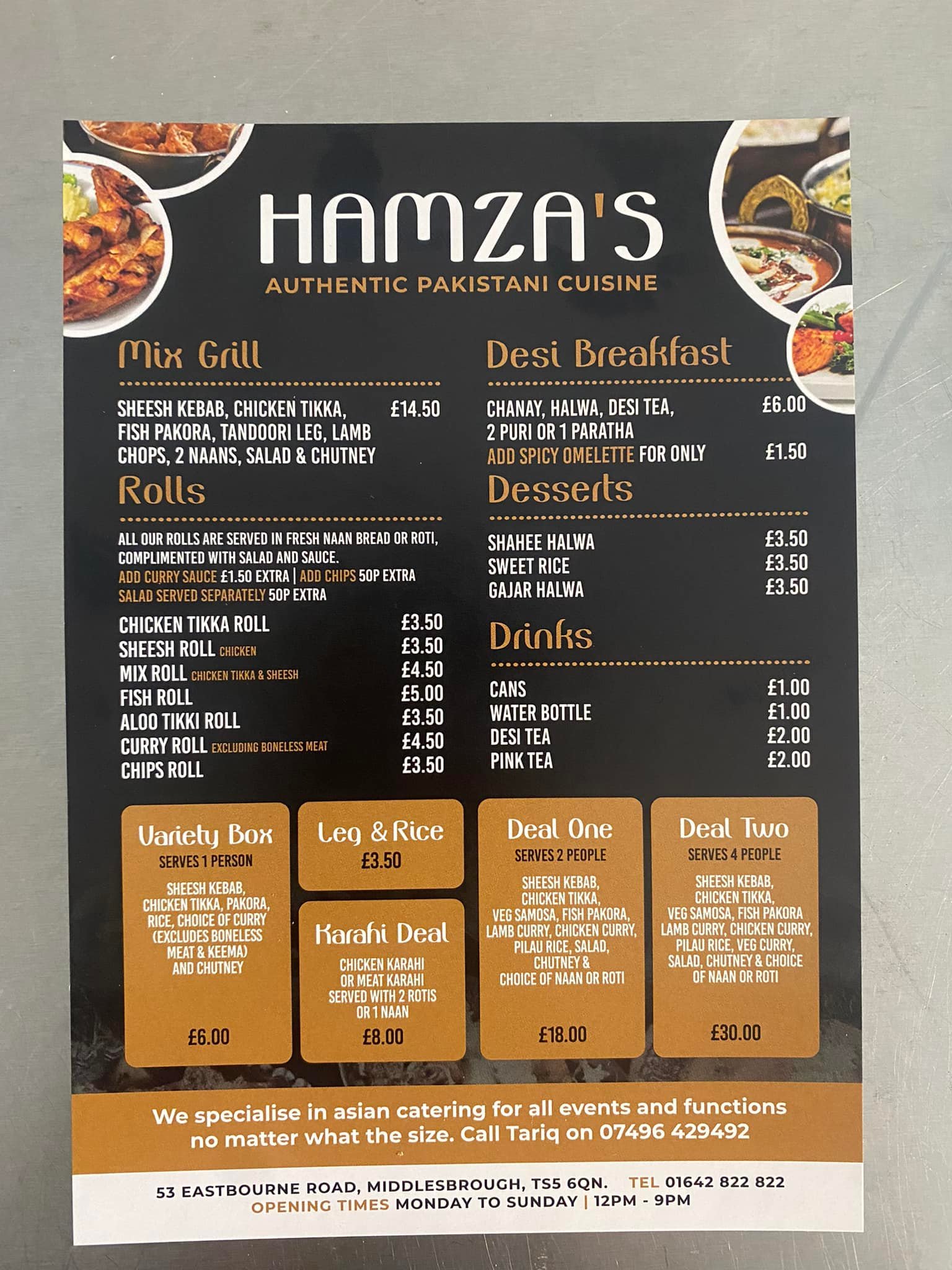 Hamza's - ⭐️⭐️⭐️ UPDATED MENU ⭐️⭐️⭐️