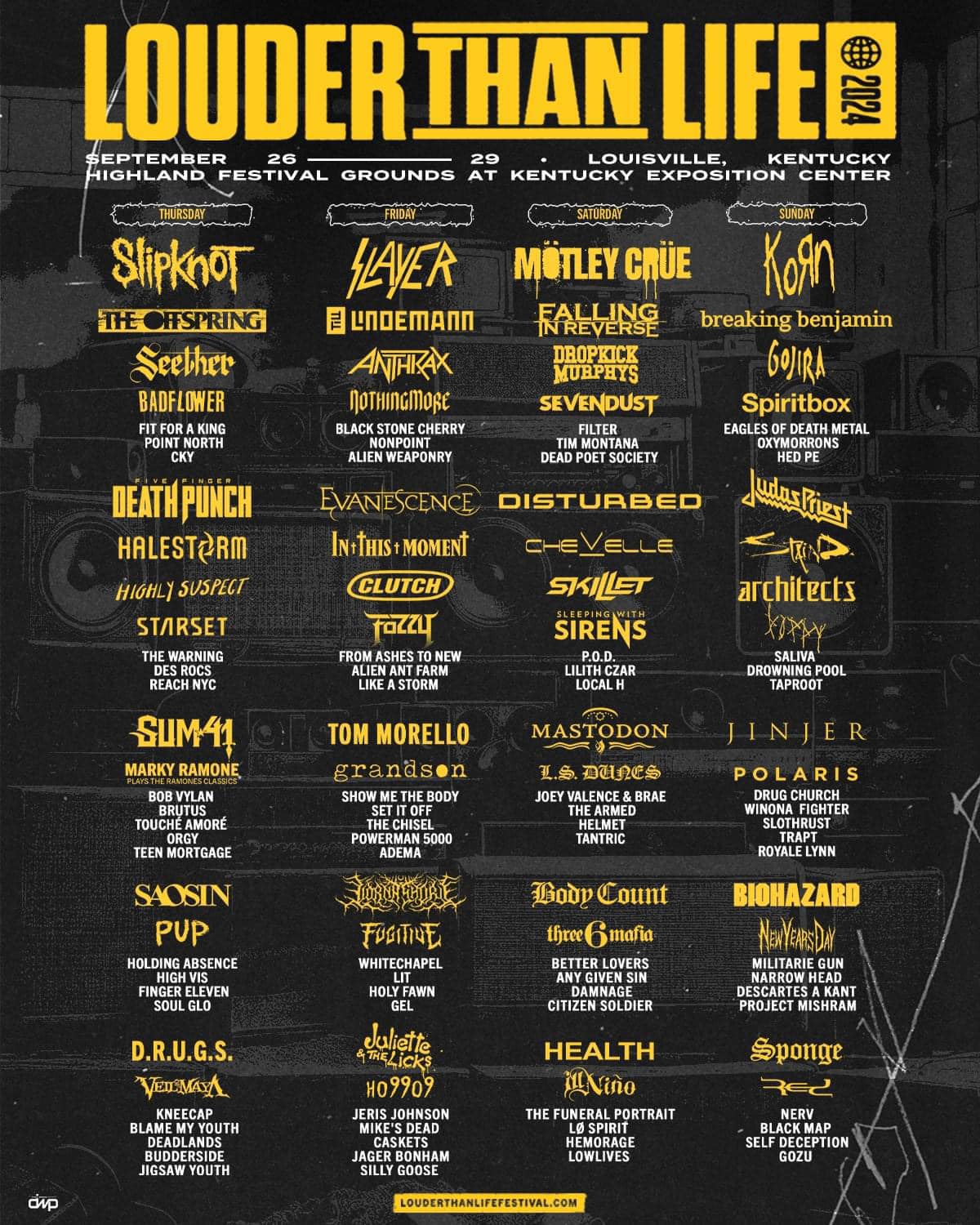 Celebrating the 10th anniversary of Louder Than Life! See you in