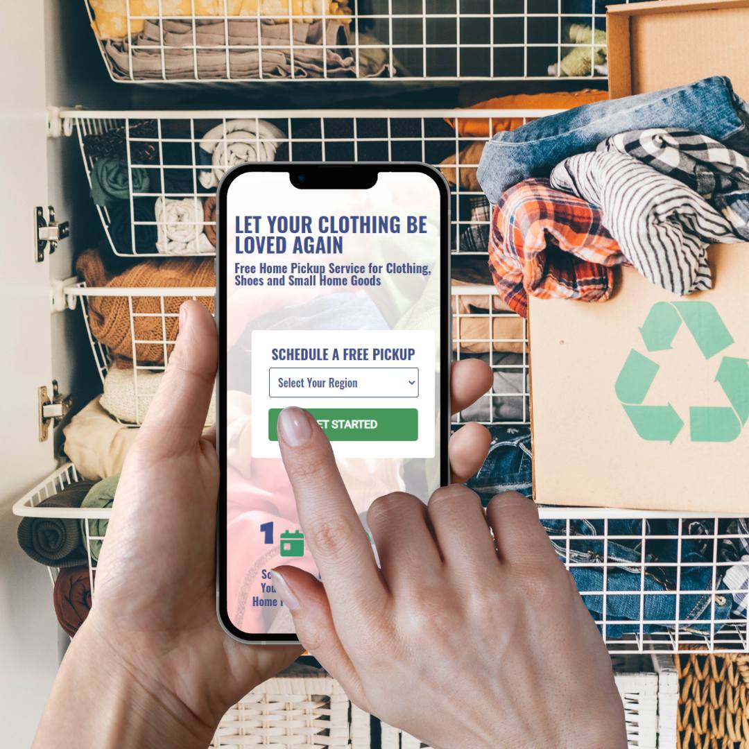 Free textile recycling service in Oak Park