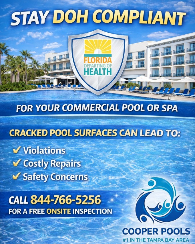 🚨 Is Your Commercial Pool Showing Signs... - Cooper Pools Inc | Facebook