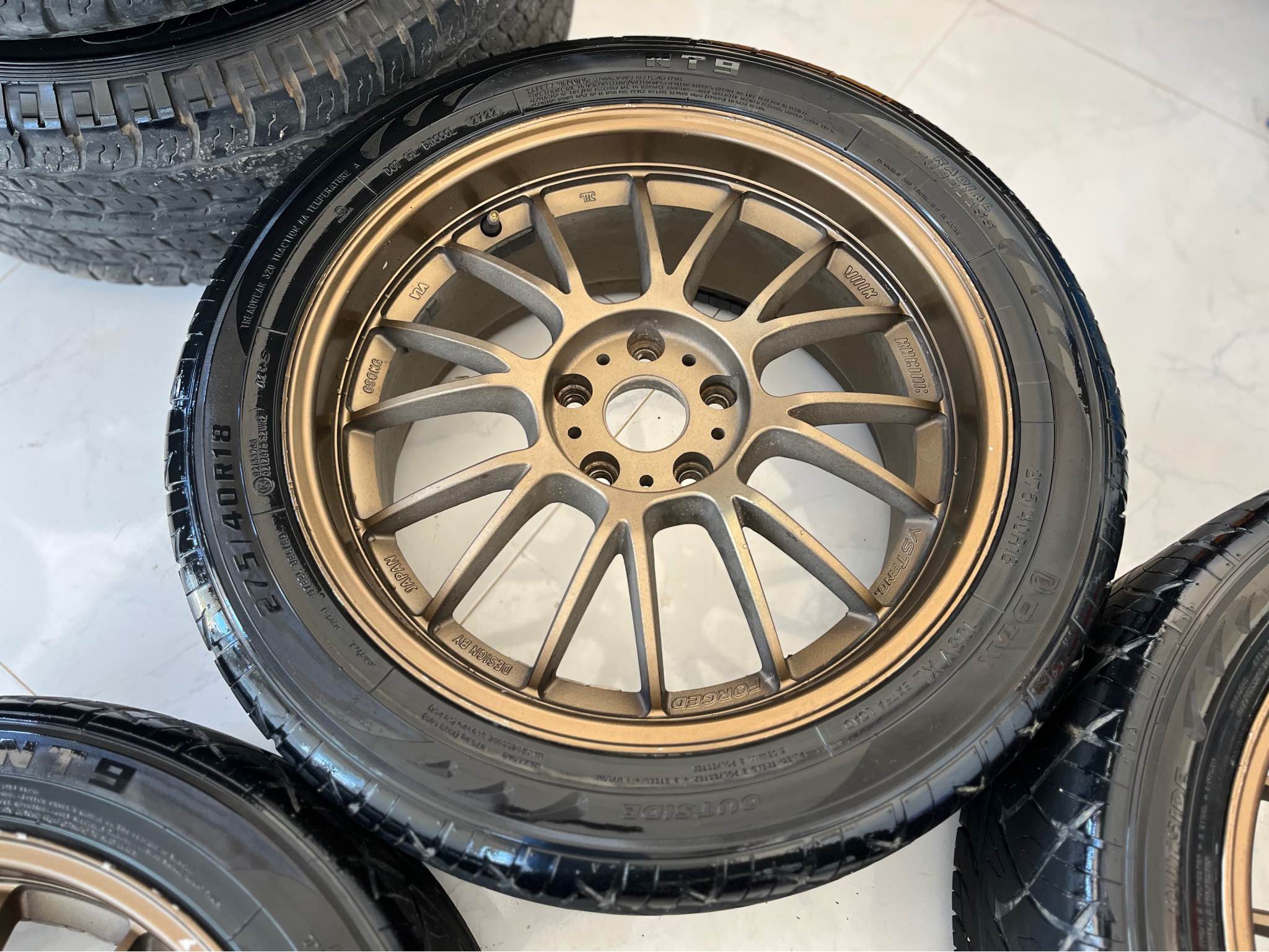 SE37 18x8.5 รัดยาง245/45-275/40/18 ปี22 ล้อเดิมเทินจ่าย5900 สนใจสอบถาม ...