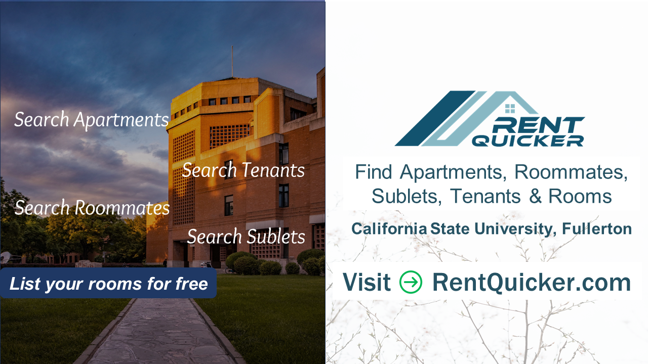 California State University Fullerton Housing, Roommates, Tenants ...