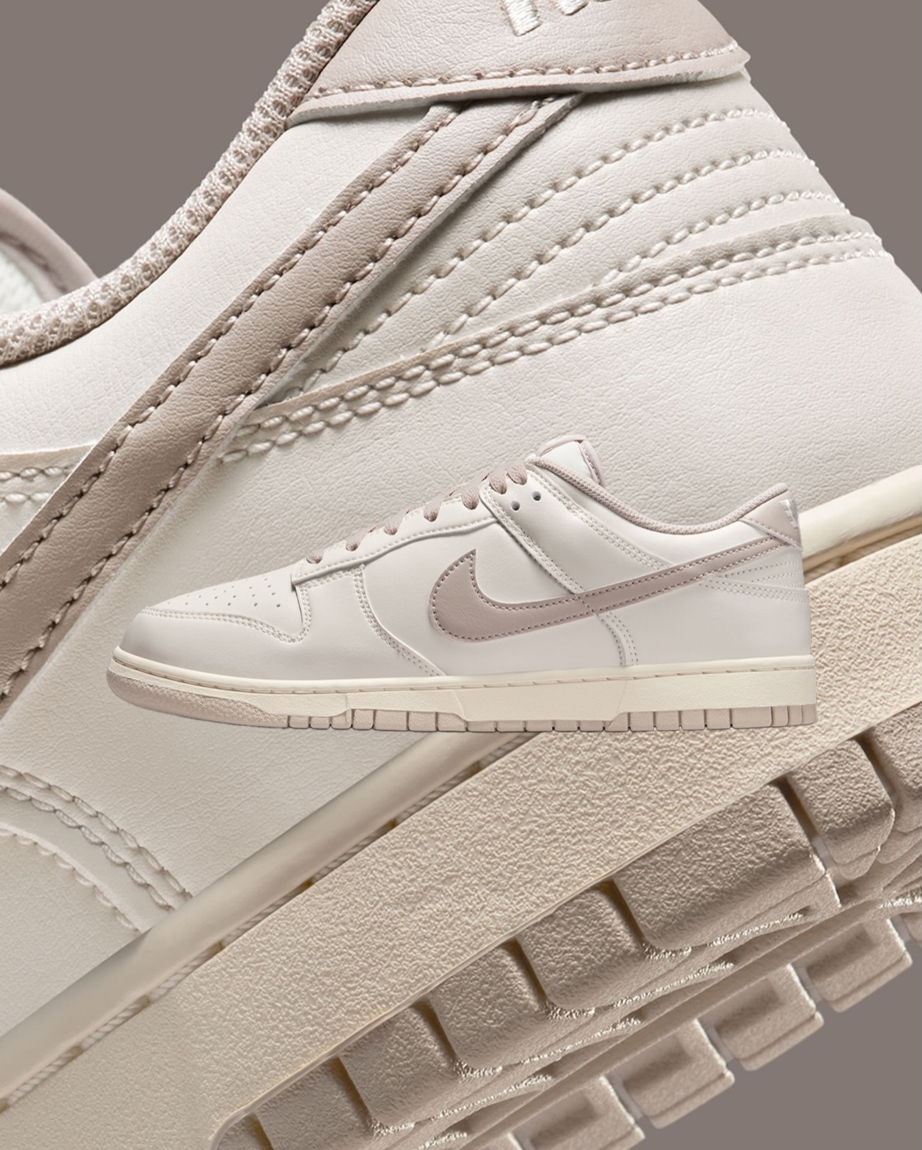 ?NEW IN? Nike DUNK LOW RETRO SOFT PEARL/CREAM II UK 4.5-11 