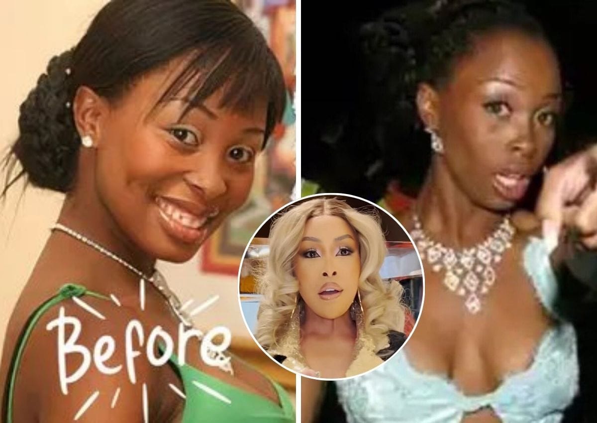 Khanyi Mbau BEFORE plastic surgery, bleaching. Her never seen before pictures finally revealed. See here👉🏼https://iafrica24.com/hfue