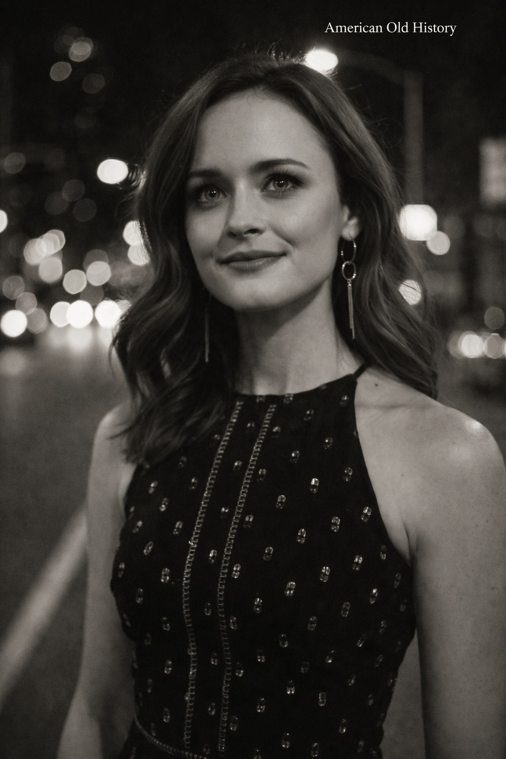alexis bledel black dress at Hulu's 2017 upfront presentation Size:54 (+$10) Beth The styling formula your