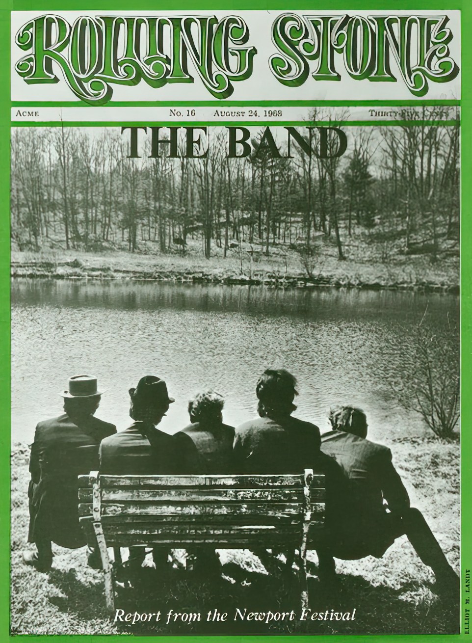 🎸 Flashback to 1968 📅 #OnThisDay, THE BAND appeared on the cover