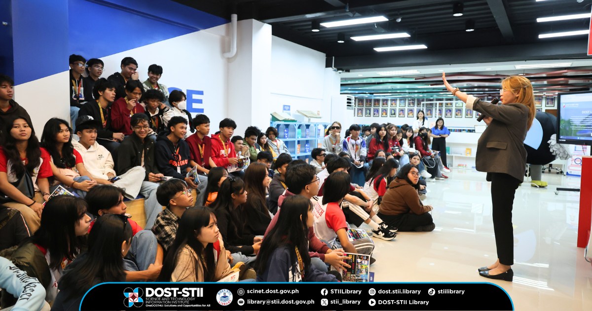 📚 𝗟𝗢𝗢𝗞 | 𝗙𝗶𝗿𝘀𝘁 𝗟𝗶𝗯𝗿𝗮𝗿𝘆 𝗧𝗼𝘂𝗿 𝗼𝗳 𝟮𝟬𝟮𝟲! The DOST-STII Library officially ...