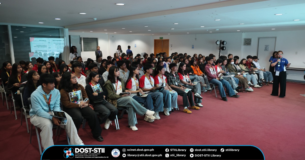 📚 𝗟𝗢𝗢𝗞 | 𝗙𝗶𝗿𝘀𝘁 𝗟𝗶𝗯𝗿𝗮𝗿𝘆 𝗧𝗼𝘂𝗿 𝗼𝗳 𝟮𝟬𝟮𝟲! The DOST-STII Library officially ...