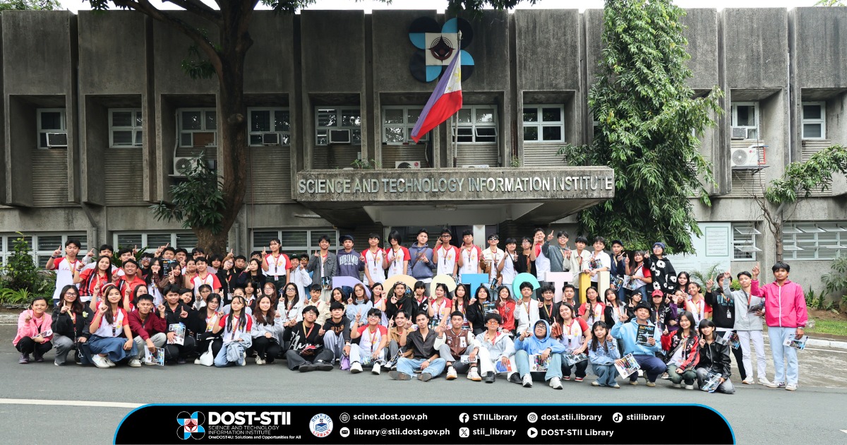 📚 𝗟𝗢𝗢𝗞 | 𝗙𝗶𝗿𝘀𝘁 𝗟𝗶𝗯𝗿𝗮𝗿𝘆 𝗧𝗼𝘂𝗿 𝗼𝗳 𝟮𝟬𝟮𝟲! The DOST-STII Library officially ...