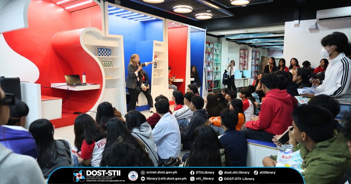 📚 𝗟𝗢𝗢𝗞 | 𝗙𝗶𝗿𝘀𝘁 𝗟𝗶𝗯𝗿𝗮𝗿𝘆 𝗧𝗼𝘂𝗿 𝗼𝗳 𝟮𝟬𝟮𝟲! The DOST-STII Library officially ...