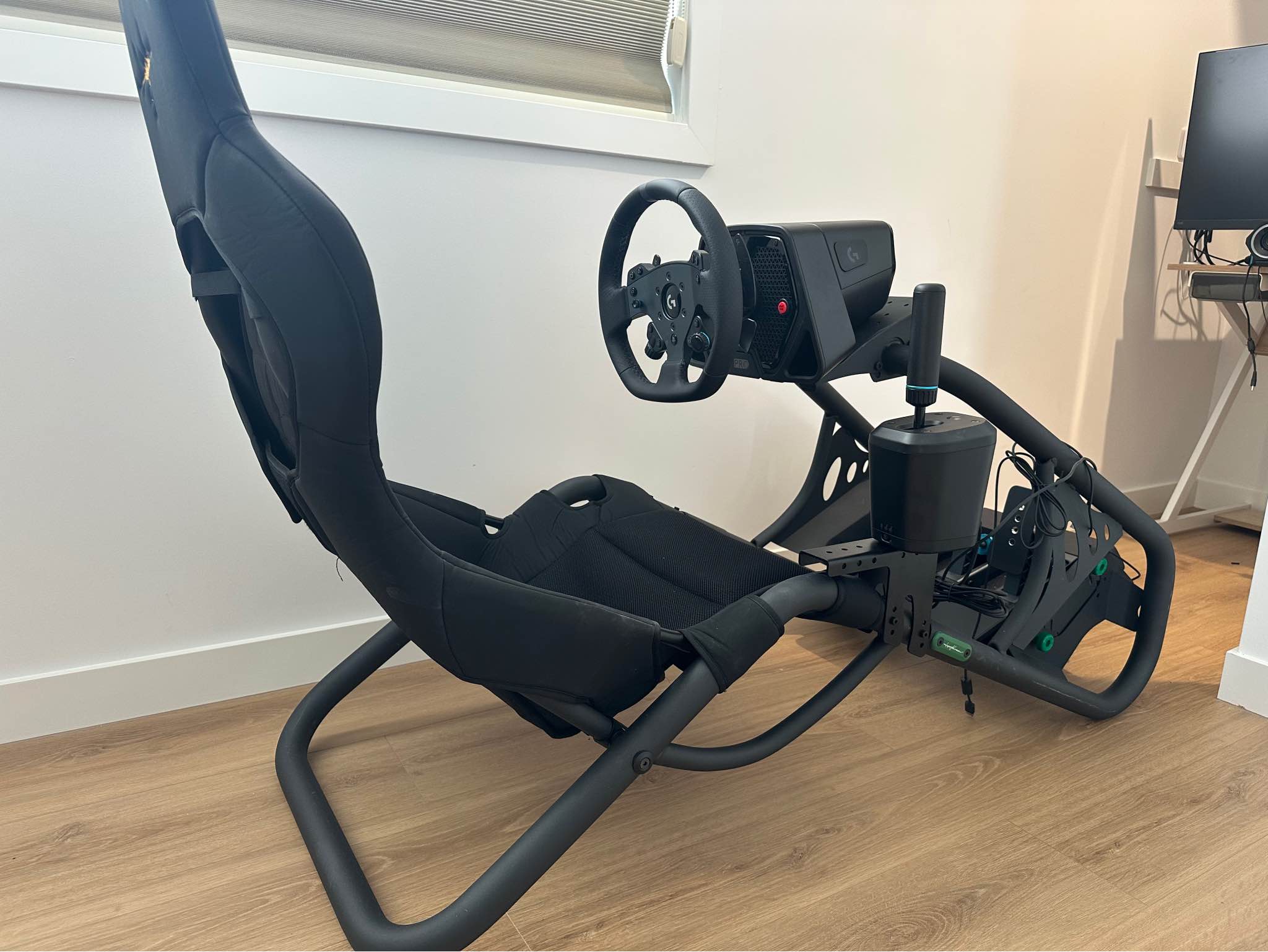 Sim Racing Cockpit / Simulator Rig – Frame Only - Bicycle Accessories ...
