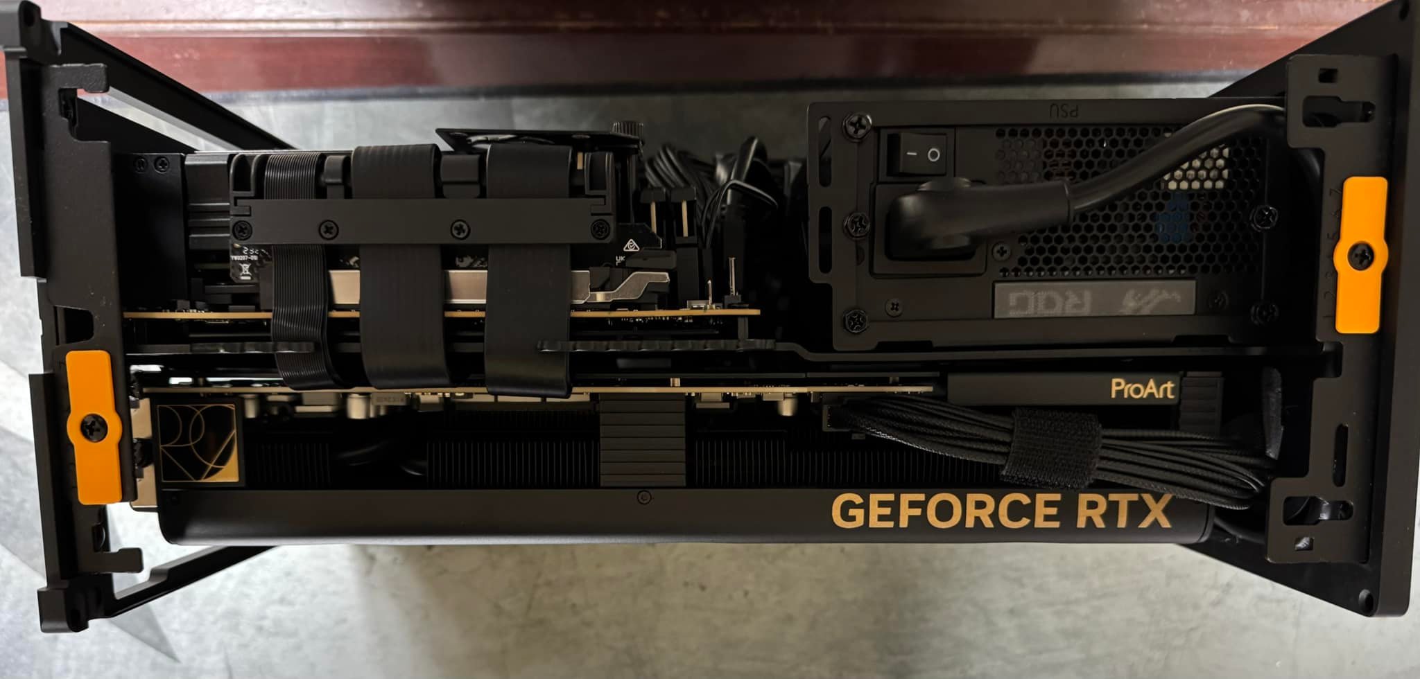 First SFF build complete with Asus ROG and Nvidia RTX 4080