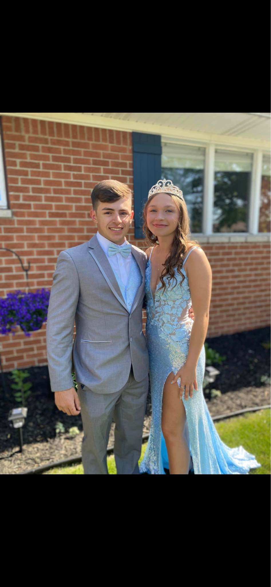 Jovani Blue Prom Dress - Dresses - Garden City, Michigan | Facebook ...