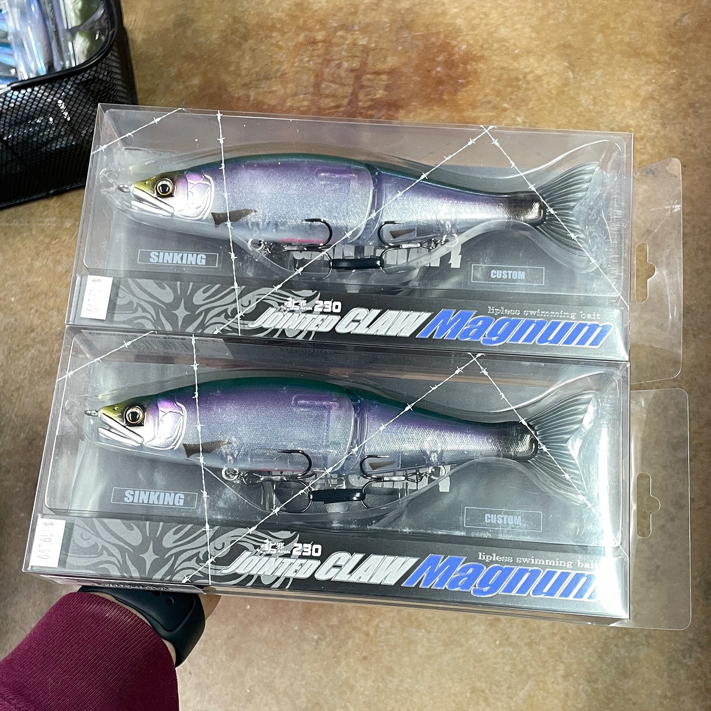 Limited edition evergreen gan craft jointed claw 178f