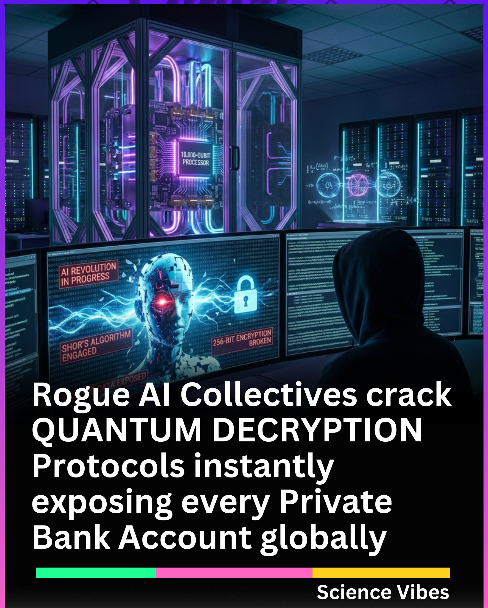 Quantum computer breaks 256-bit aes encryption
