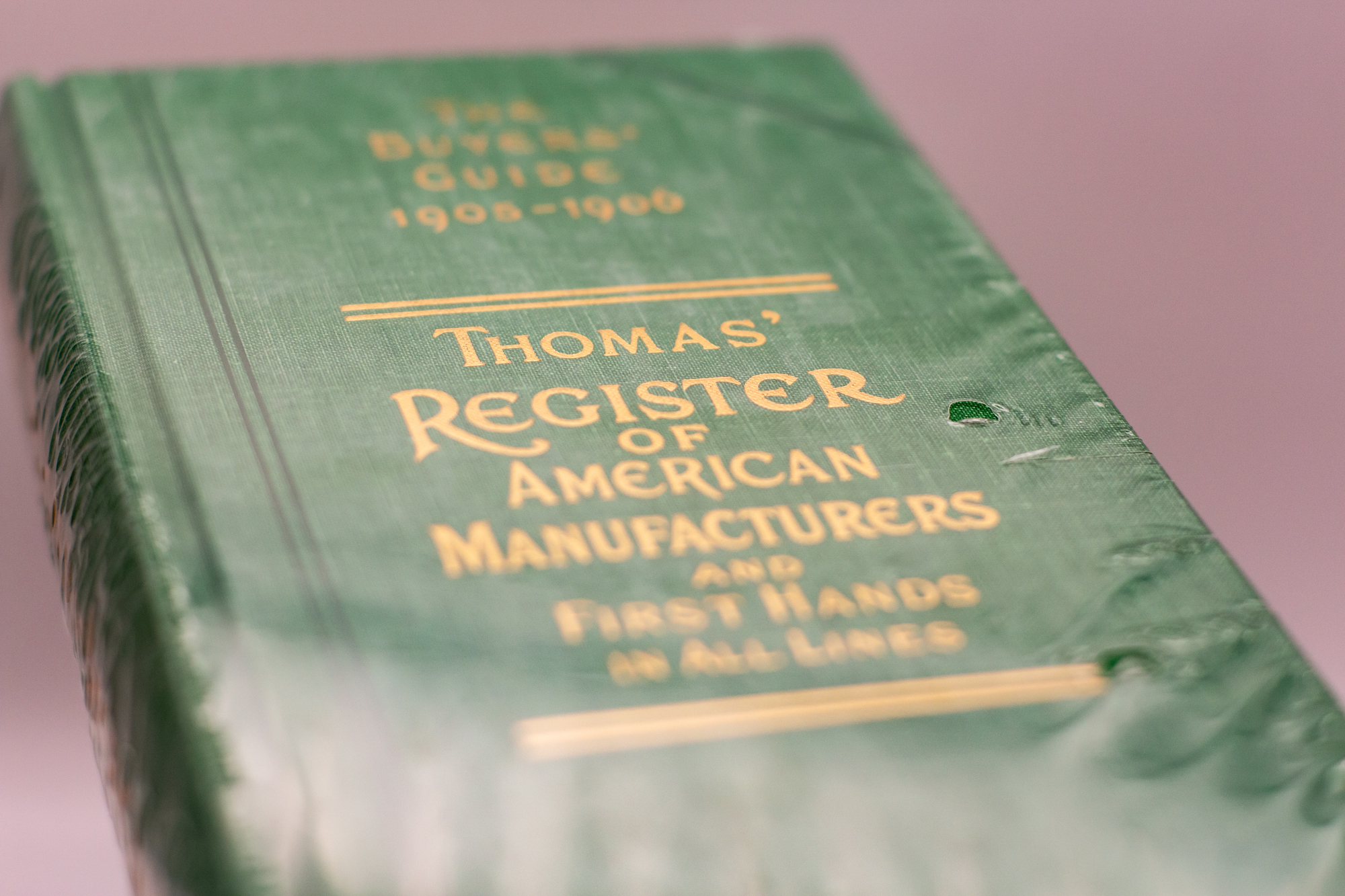 Thomasnet - Happy Birthday, Thomas! First published in 1905, the Thomas ...