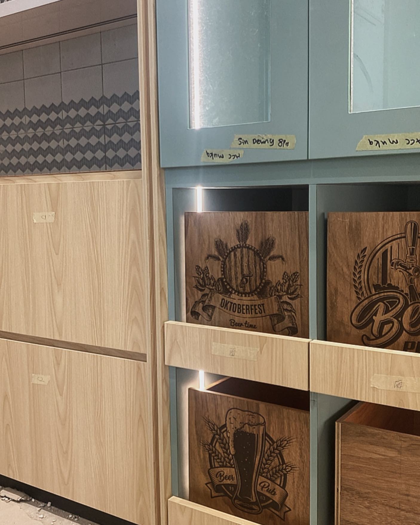 In progressing work Winelover’s... - SIN Design Studio 新點子設計