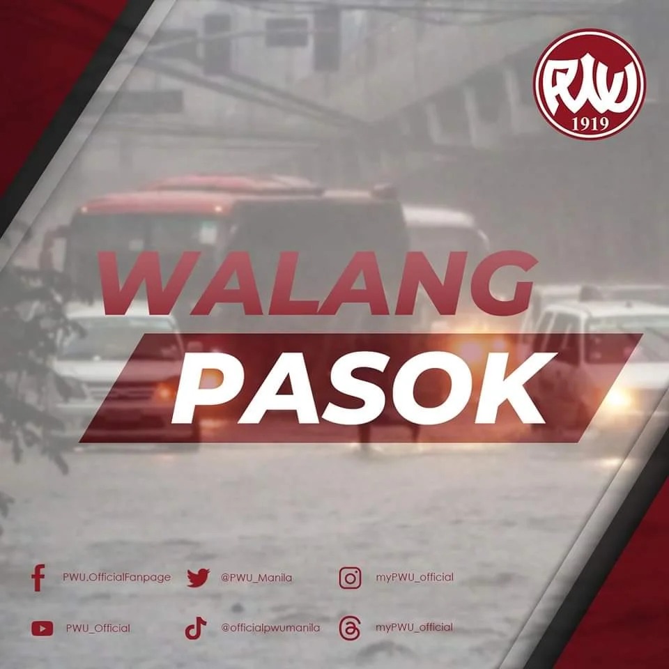 Due to the... - Philippine Women's University - PWU