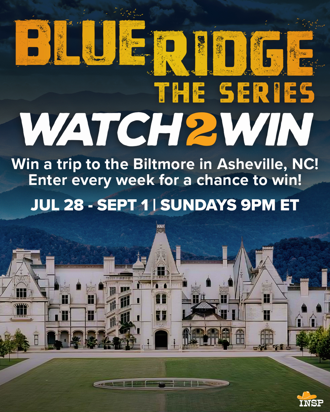 INSP - The Blue Ridge Mountains are waiting for you! 🏔️...