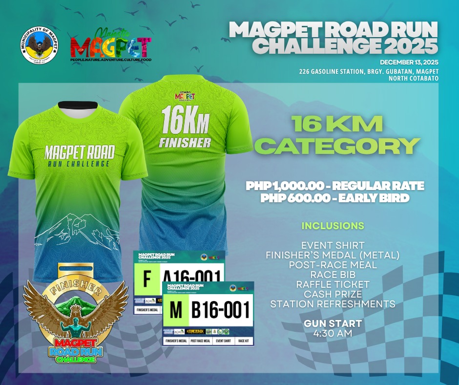 🏃‍♂️ GEAR UP, RUNNERS!... - Municipal Government of Magpet | Facebook