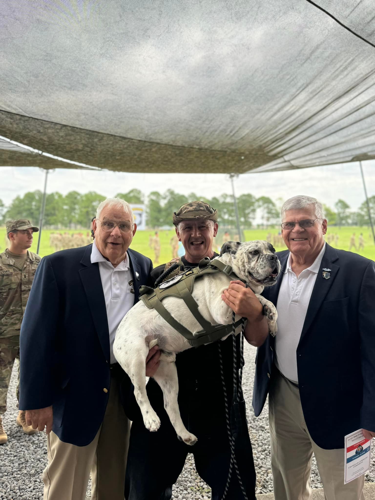 HCOR COL(R) Joe Alexander and COL(R) Joe Johnson attending today’s Red ...