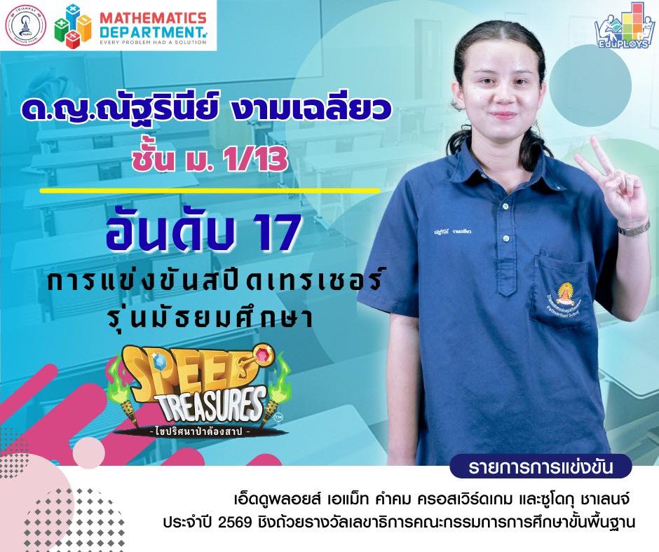 MATH TUPPT | Pathum Rat