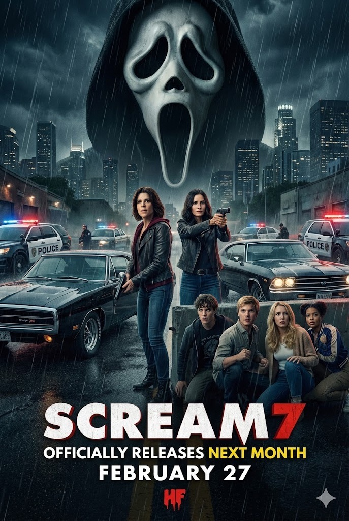 Aillane - 🎬 Scream 7 (2026) 👉 Starring: Neve Campbell, Courteney Cox ...