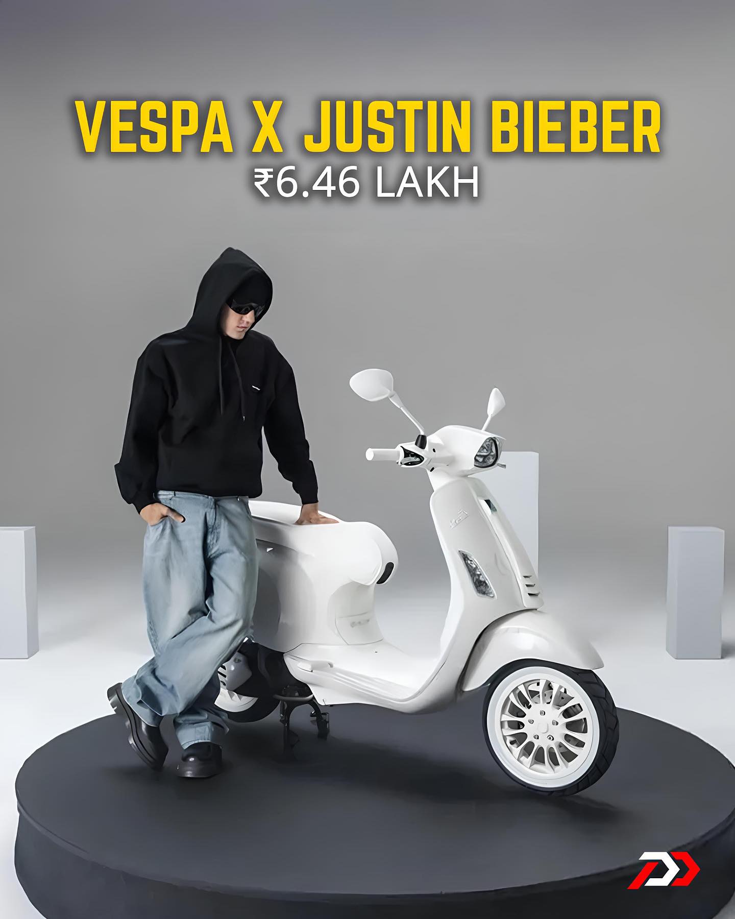 ?Justin Bieber X ?Vespa 150 Limited Edition. What