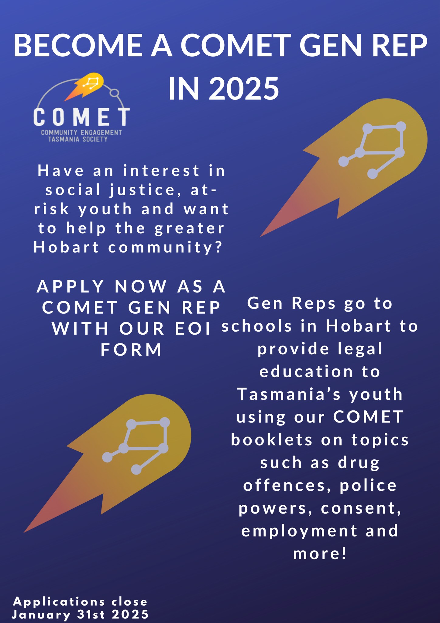 COMET - The Team from COMET is excited to announce we are now accepting ...