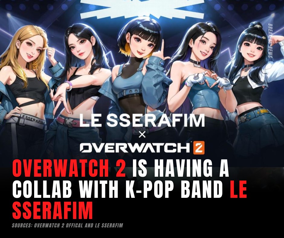 LE SSERAFIM x OVERWATCH 2 ✨ 🌃 Oct 26 'Perfect Night' Music Video
