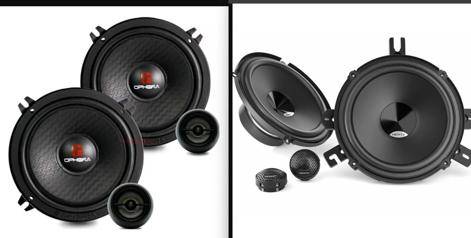 Duvida rapida aqui de quem ja ouviu. Ophera Mezzo mz160 ou Hertz