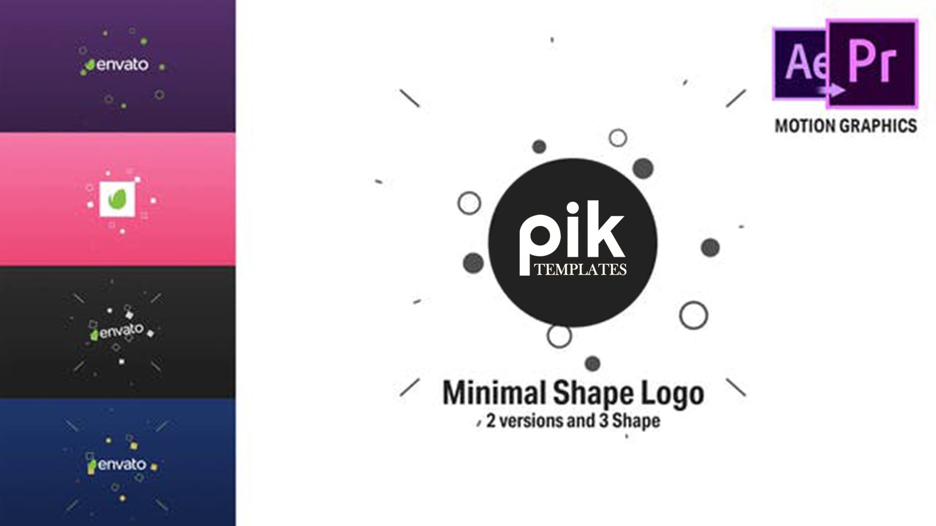 Pik Templates - Here is Minimal Shape Logo Free After...