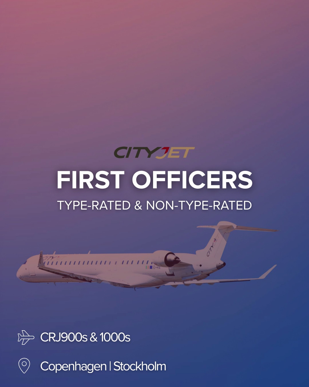 AAP Aviation - ️ First Officer opportunities with CityJet... | Facebook