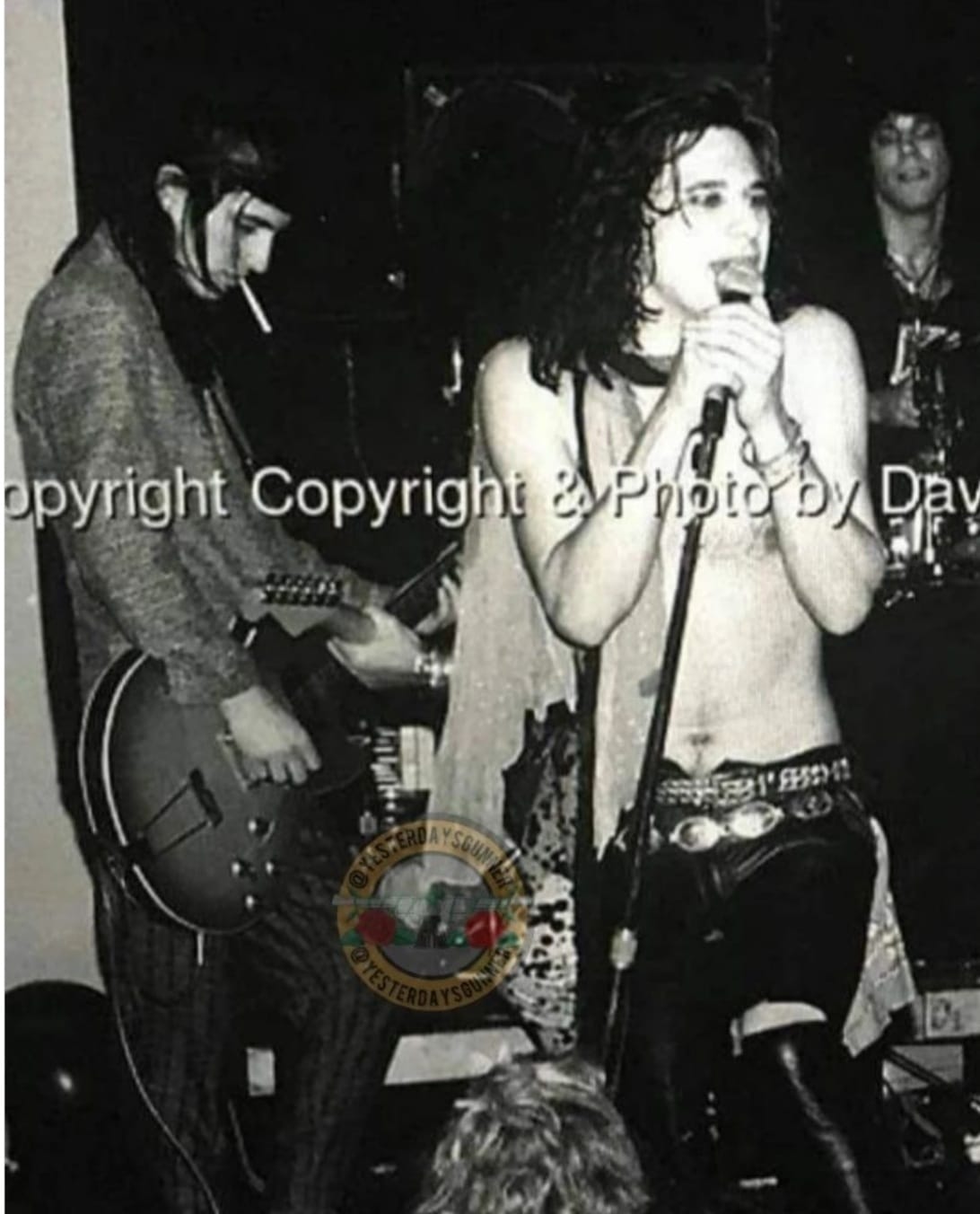 Izzy M'fuckin' Stradlin** with Gilby Clarke, Gilby Clarke and