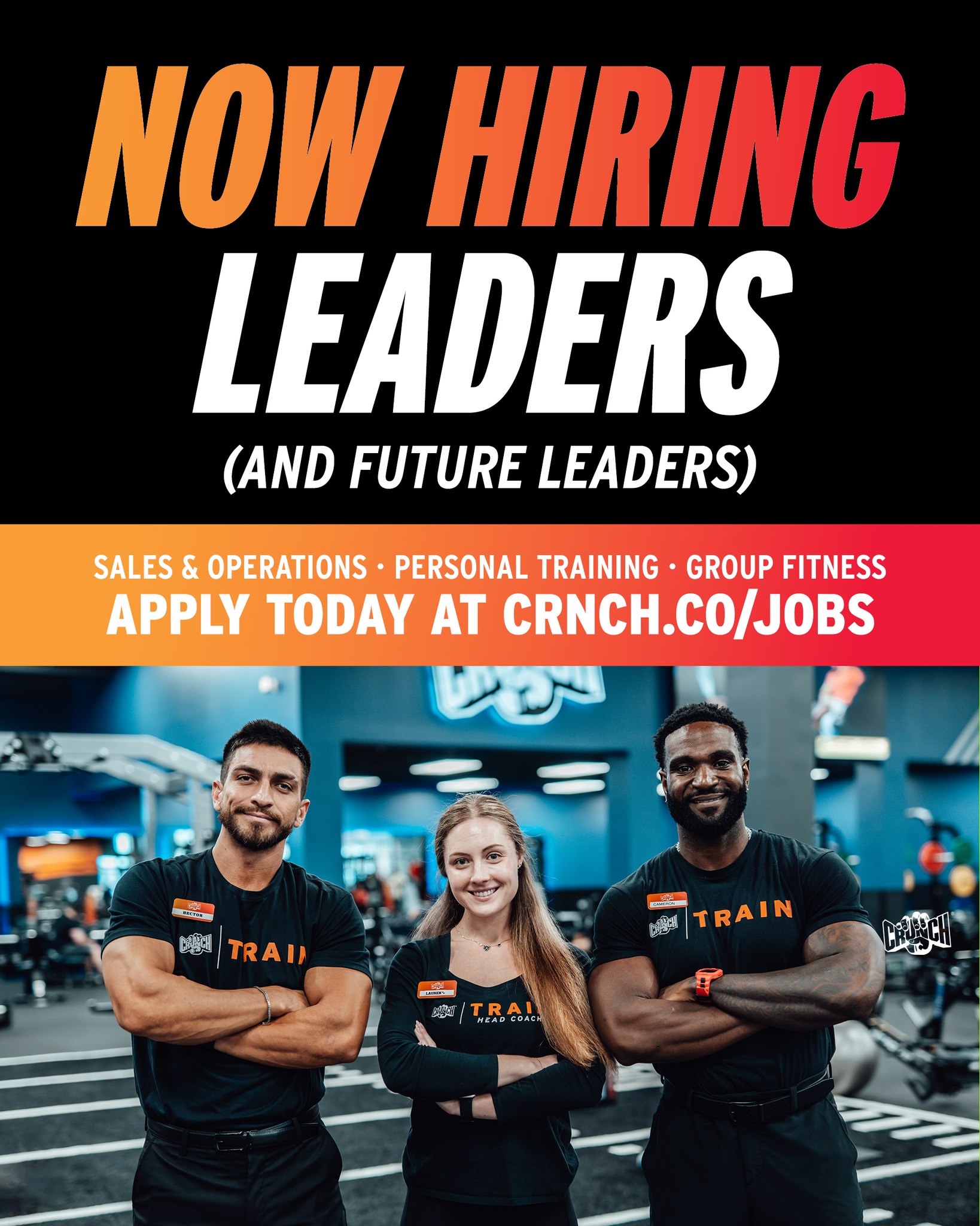 Crunch - Crunch isn’t just opening new clubs, we’re building careers! 💪 ...