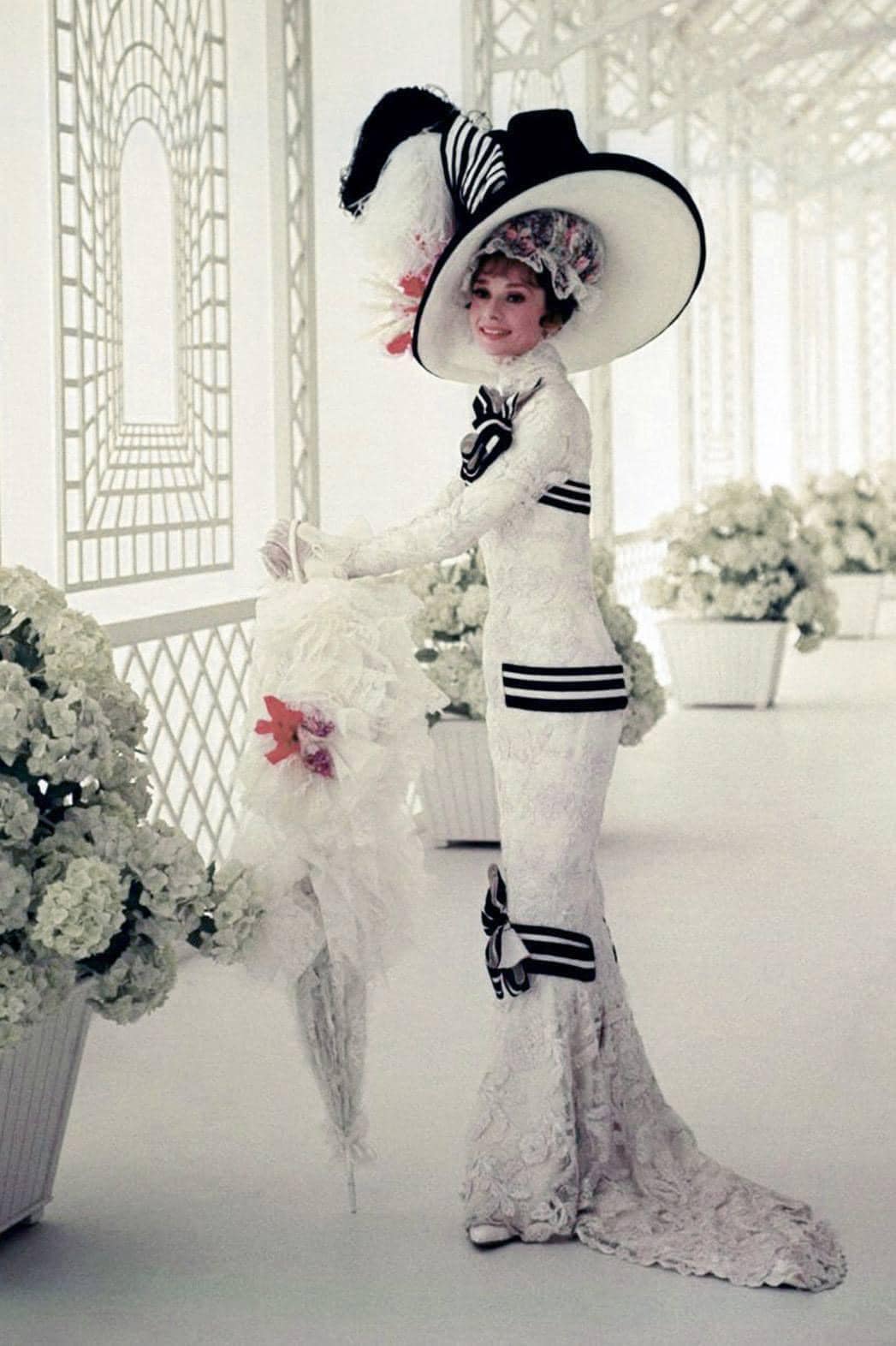 my fair lady audrey hepburn dress Bedroom Movie Scene Photo Print (24 x 30): Posters & Prints starting focal point that reflects a love for Entertainment Audrey Hepburn's My Fair Lady