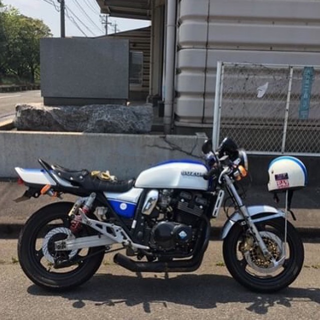 GSX400 インパルス タックロールシート カフェレーサー 族カフェ 当時