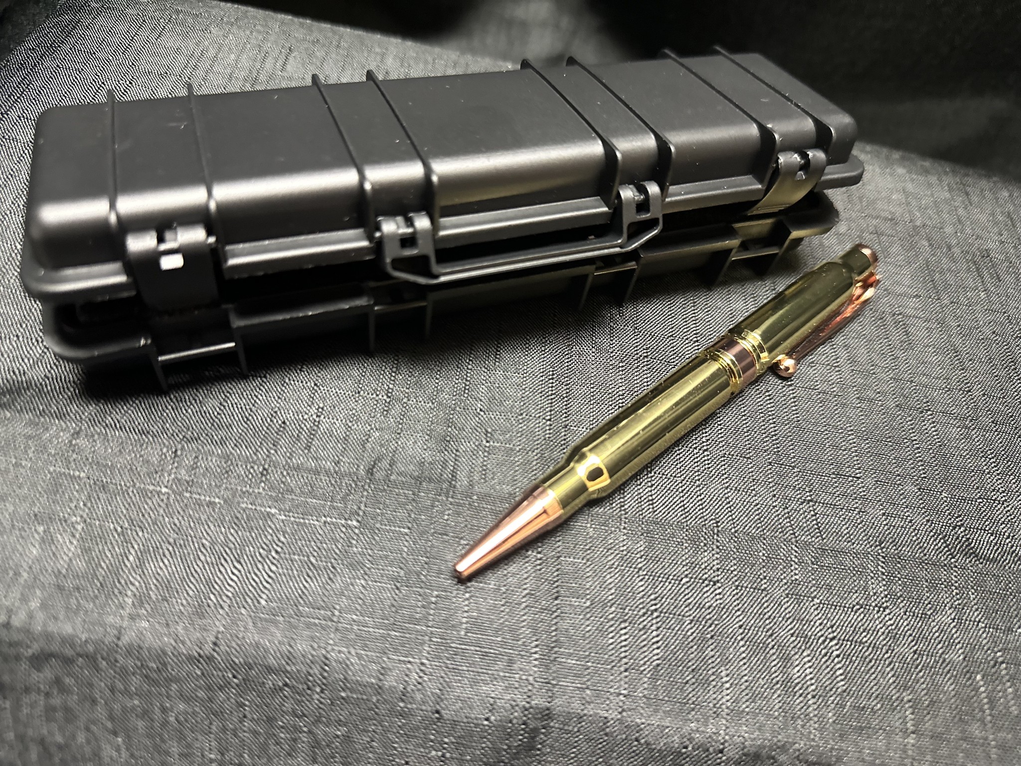 Unique .308 bullet pen made from real shell casings