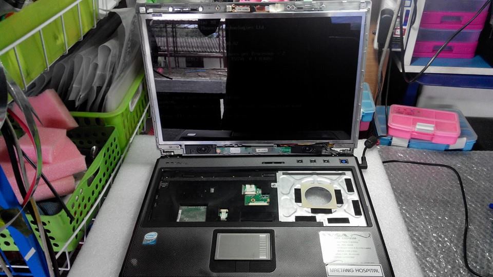 Notebook SVOA SRV เปิดติดจอขาวไม่จำวันที่เครื่องร้อน... - TN ซ่อมโน๊ต ...