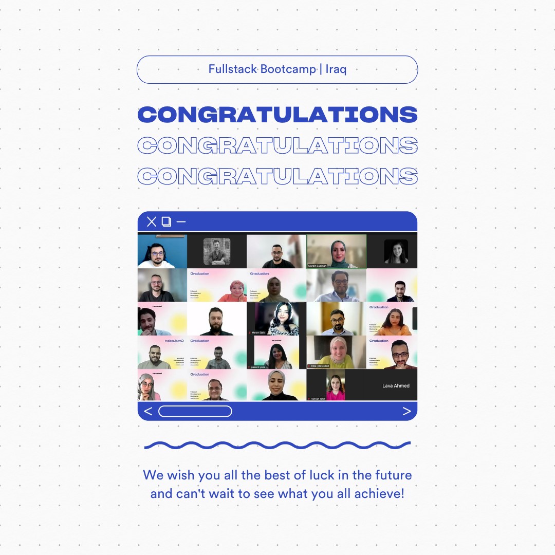 Re:Coded - 📣🎉 Graduation Alert 🎉📣 Last Monday, we... | Facebook