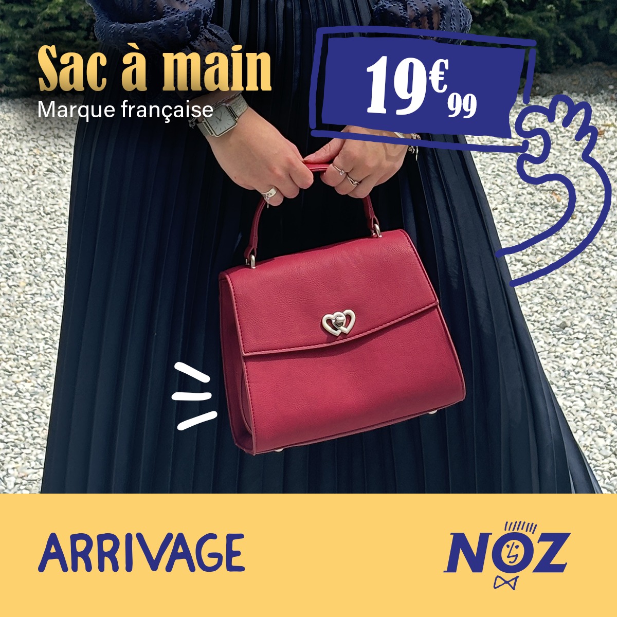 Sac à Main Vintage No.nu. - Sac Porté épaule Kaki Polyester Fait Main