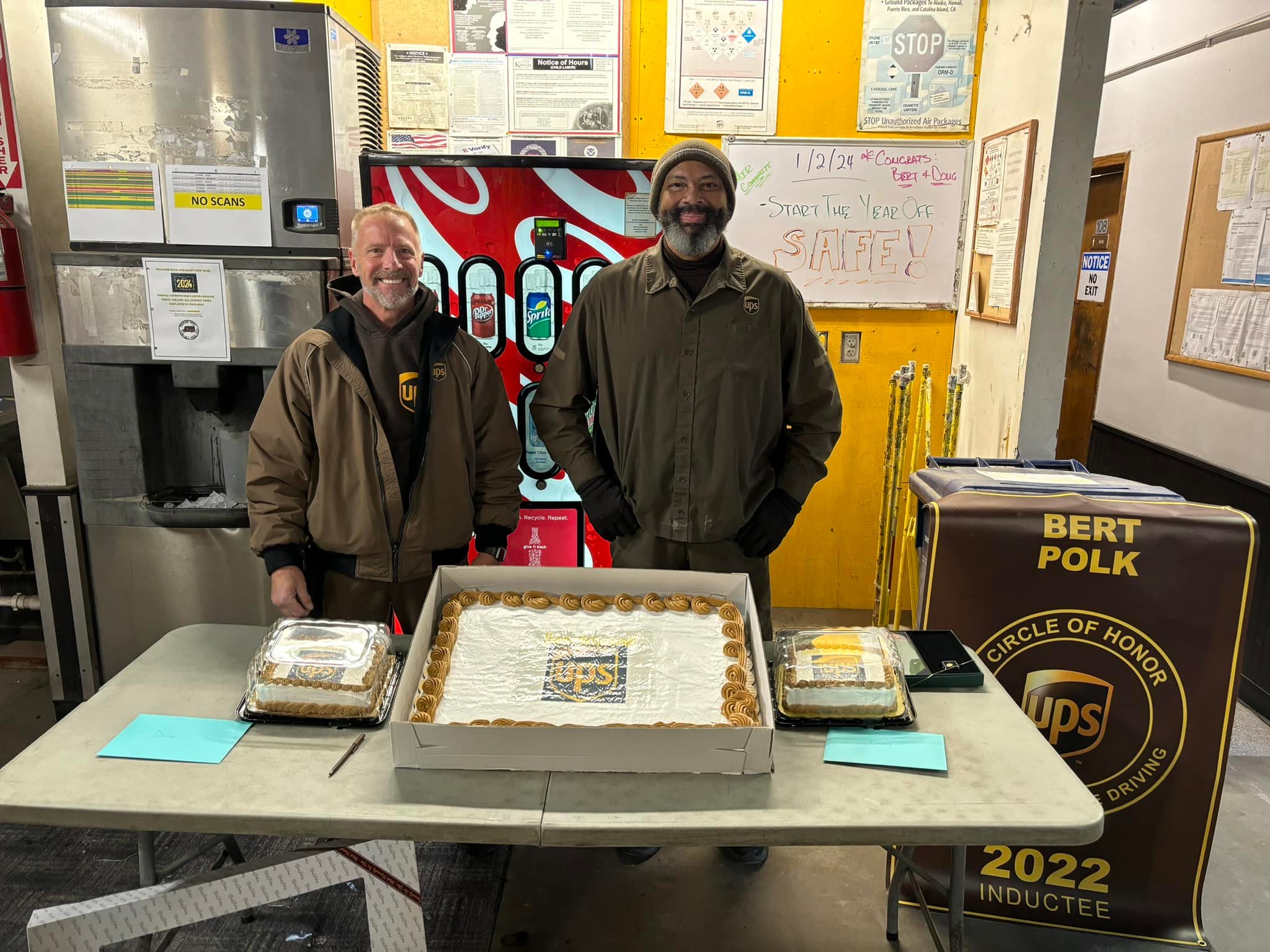 Happy retirements to Bert Polk and... - Teamsters Local 696