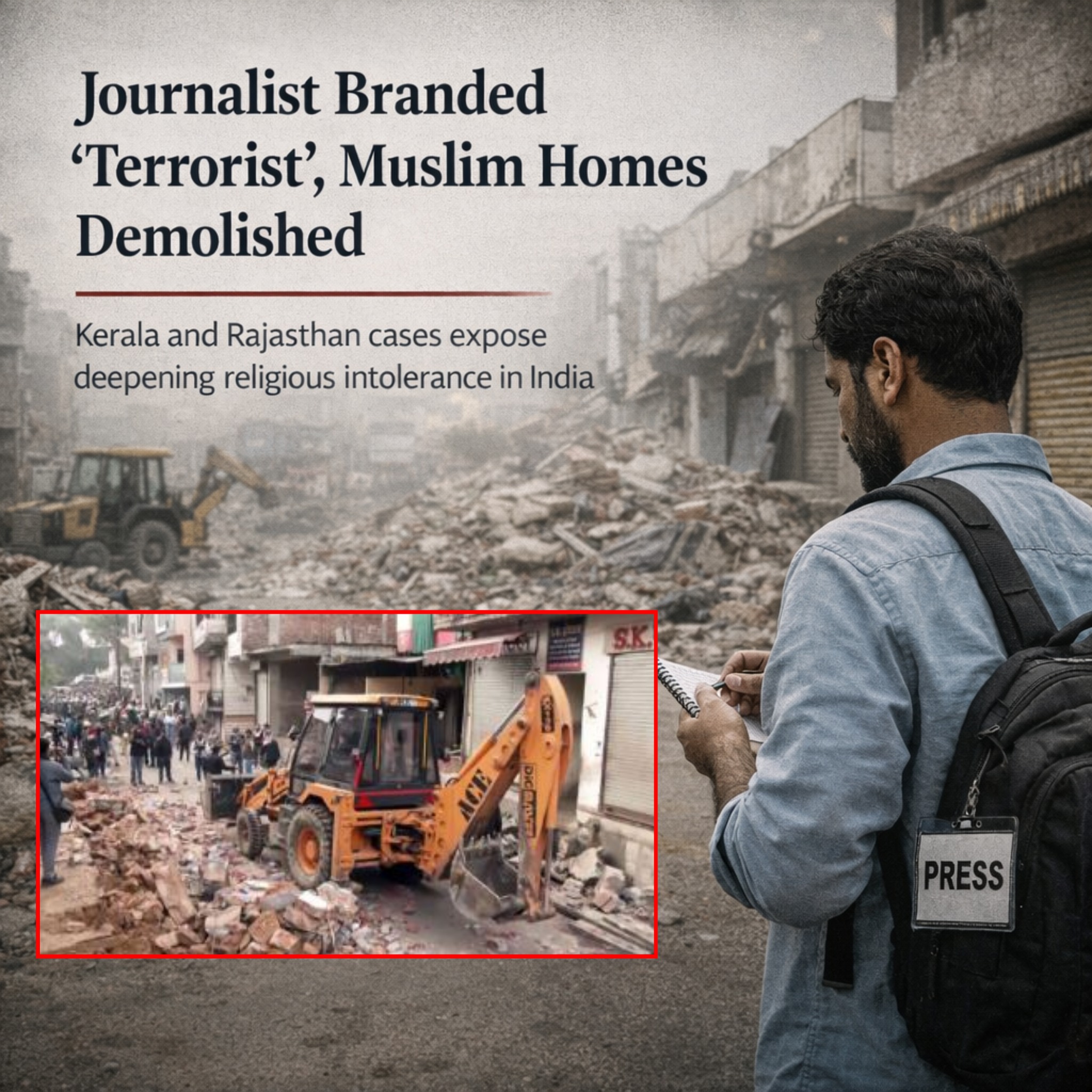 Digital - A Journalist Silenced, Homes Demolished: How India’s Communal ...