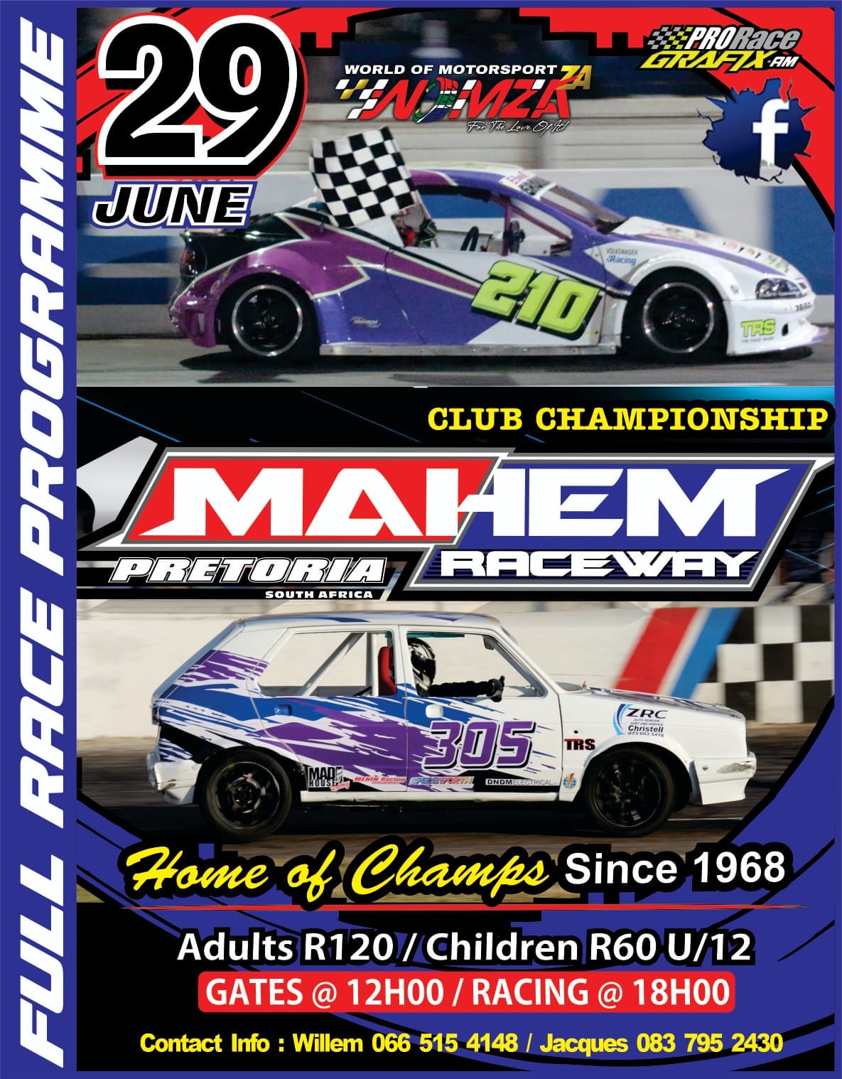 Mahem Raceway - with only 6 days to go for race day 🏁 29... | Facebook