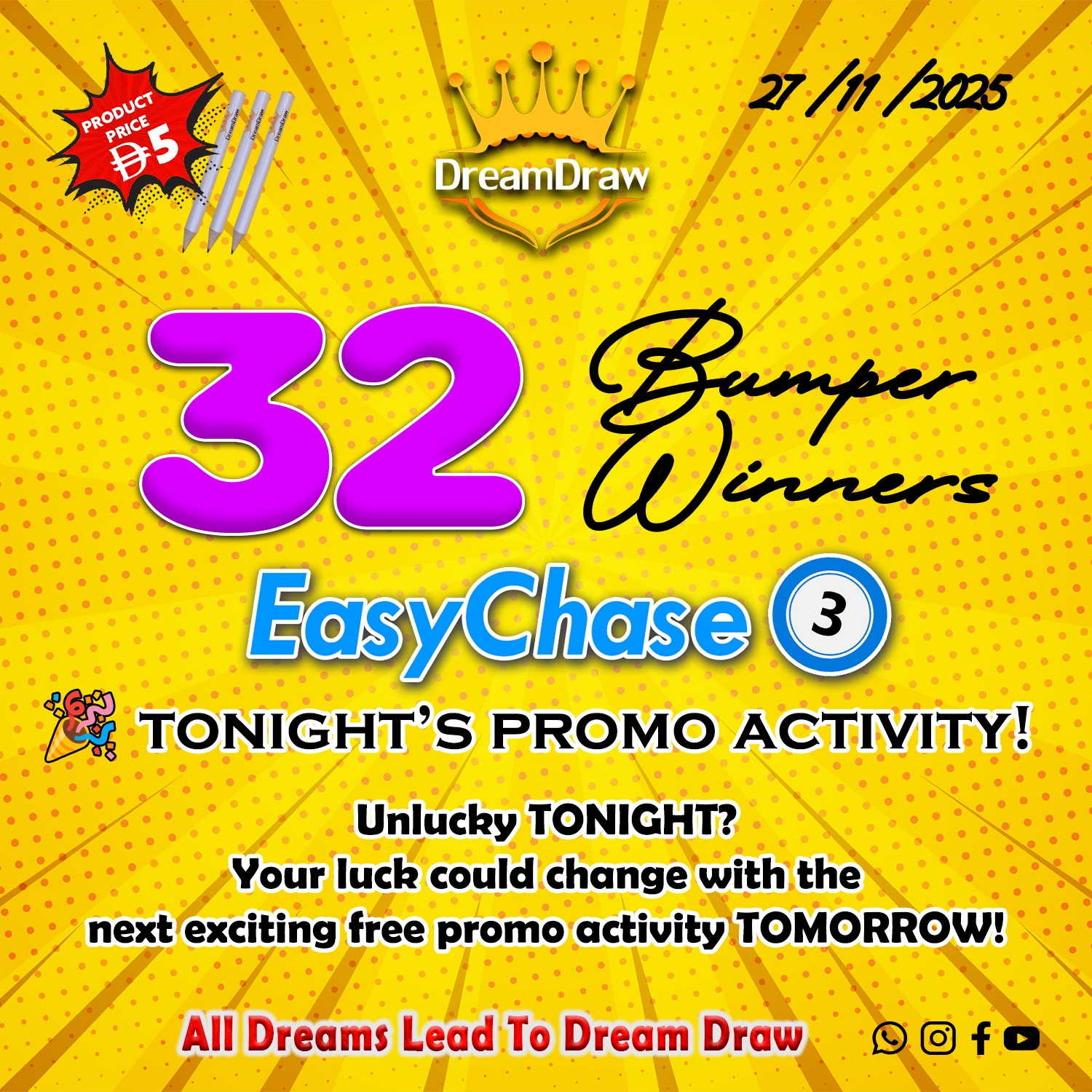 Dream Draw - 32 BUMPER WINNERS in ONE DAY! 🎉... | Facebook