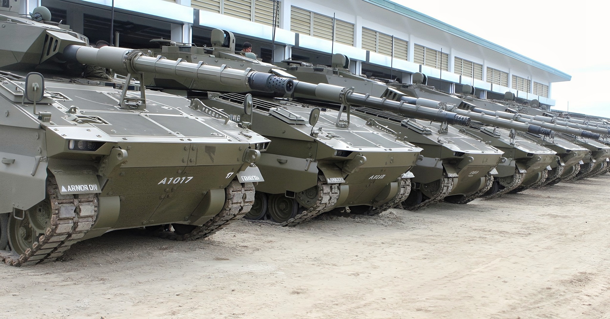 Philippine - The Sabrah light tank uses a modular Elbit Systems 105 mm ...