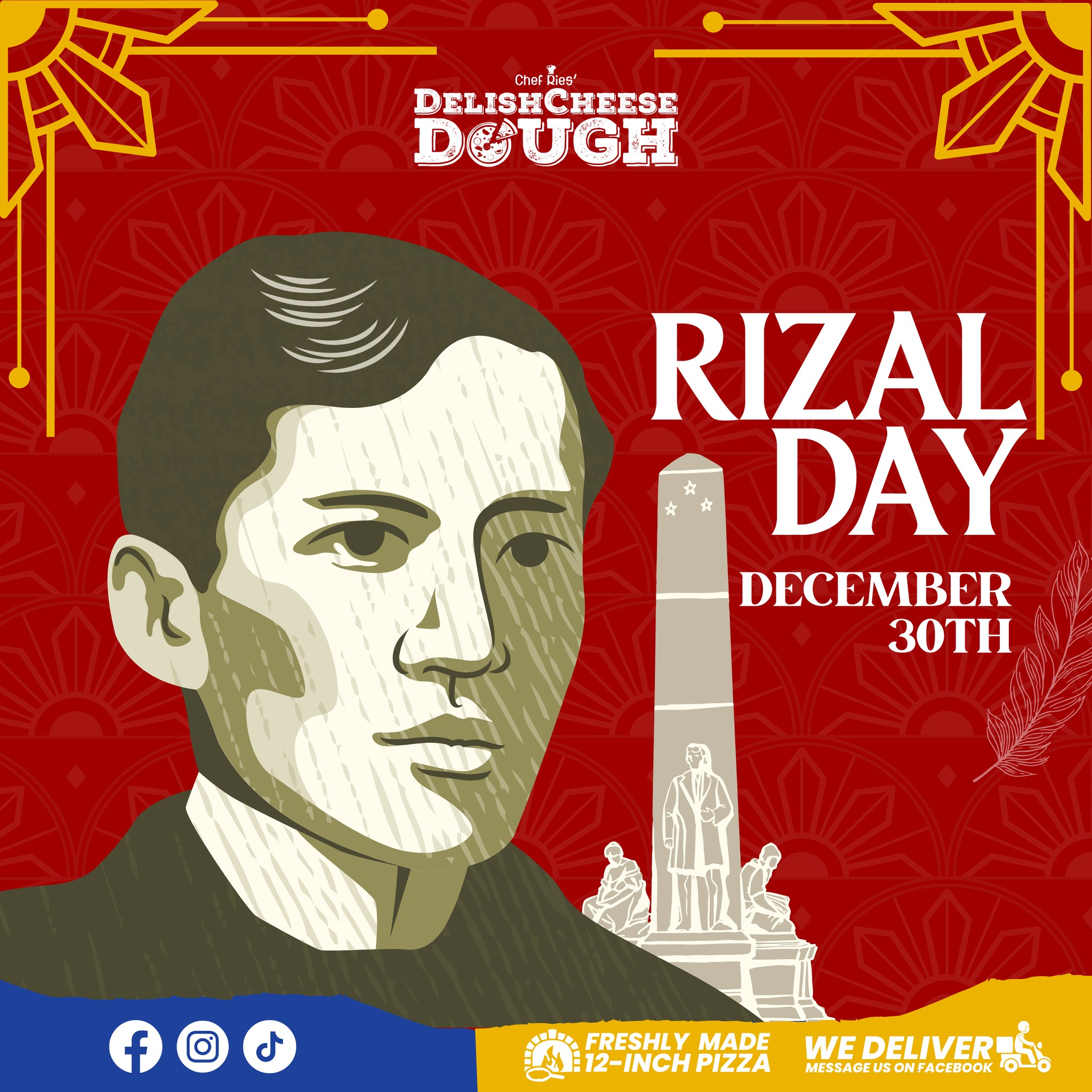 DelishCheese - Honoring the life, courage, and legacy of Dr. José Rizal ...