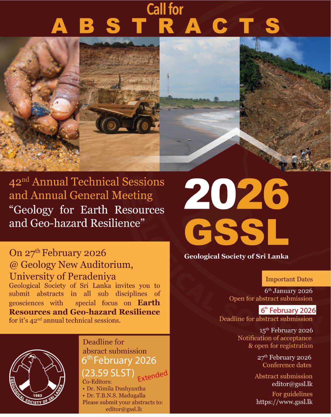 Geological Society of Sri Lanka - GSSL