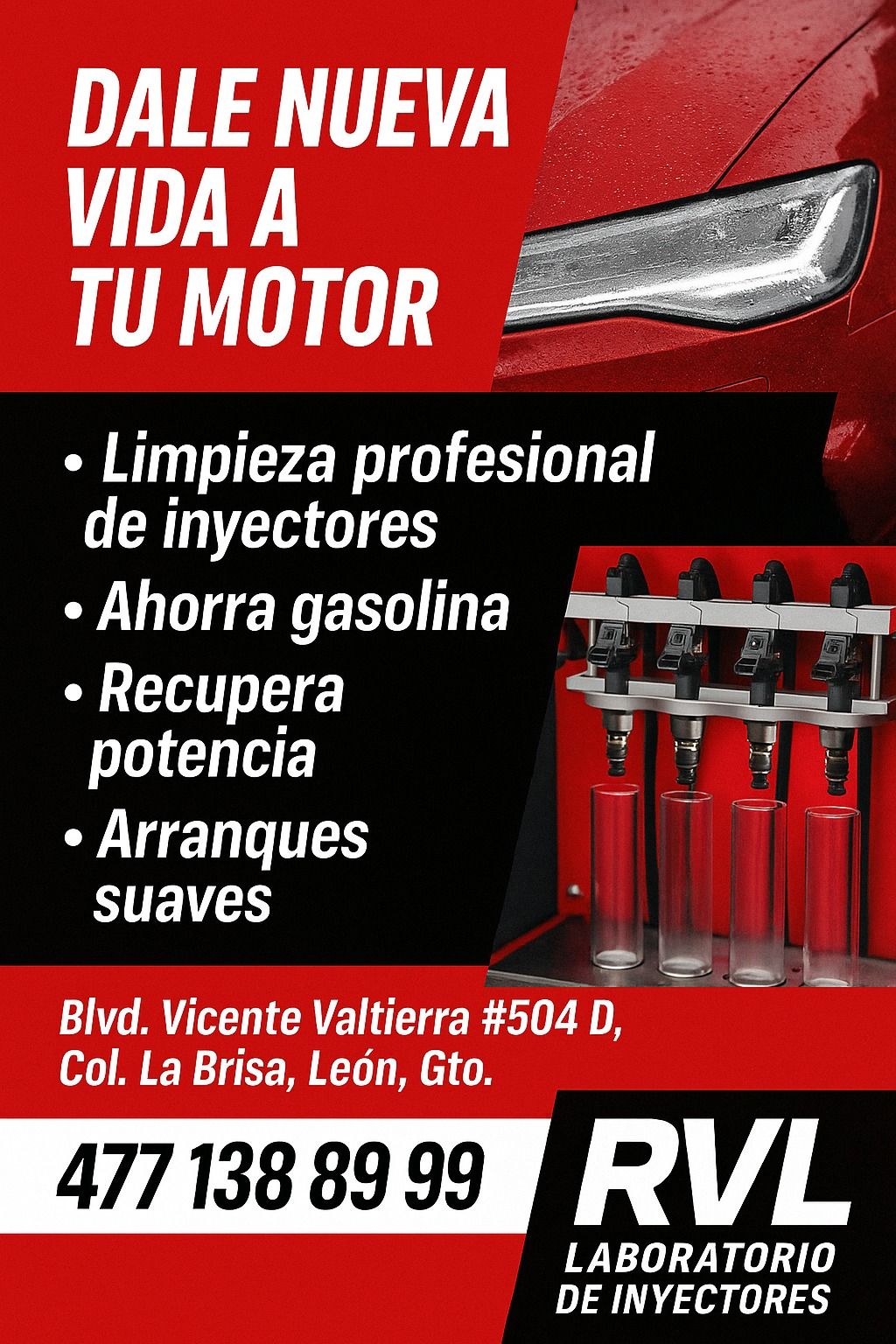 RVL Laboratorio de Inyectores