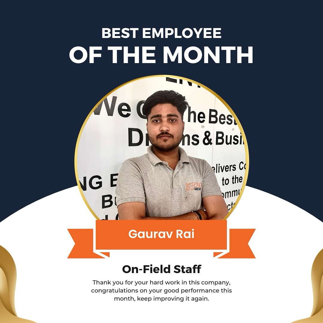 ENG Enterprises - 🌟 Thrilled to announce our Employee of the Month ...